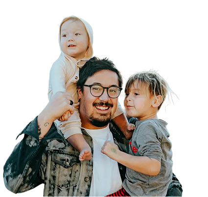 Traveling and exploring with my husband and our children